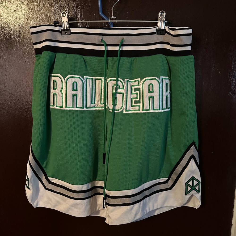 Rawgear Front Embroidery Basketball Shorts